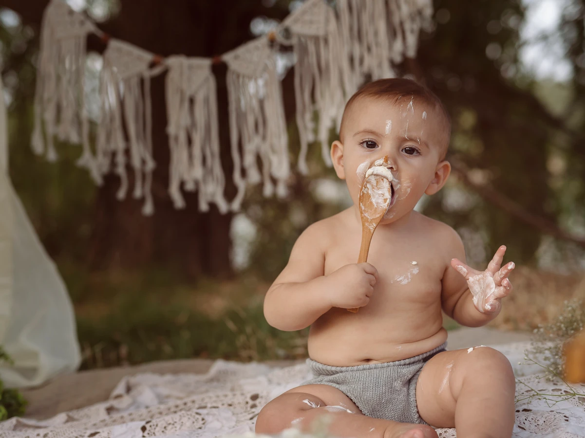 Foto de bebé de un año