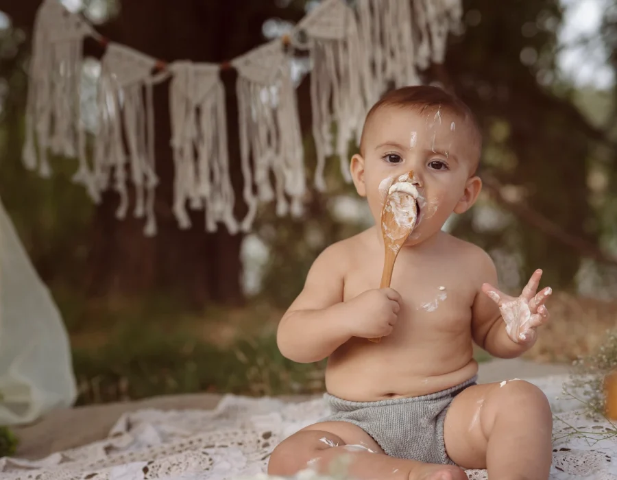 Foto de bebé de un año